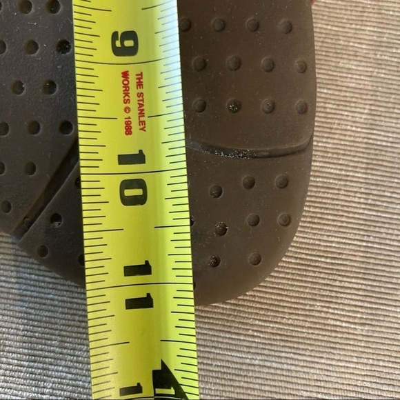 TAOS Sz 11  Trophy Strappy Copper Colourway Velcro Closure Comfort Sandals - Picture 16 of 16